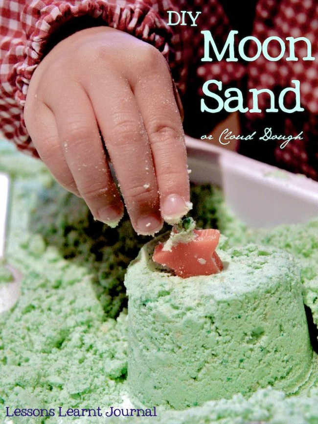 Best ideas about DIY Moon Sand
. Save or Pin D I Y Moon Sand or Cloud Dough Now.