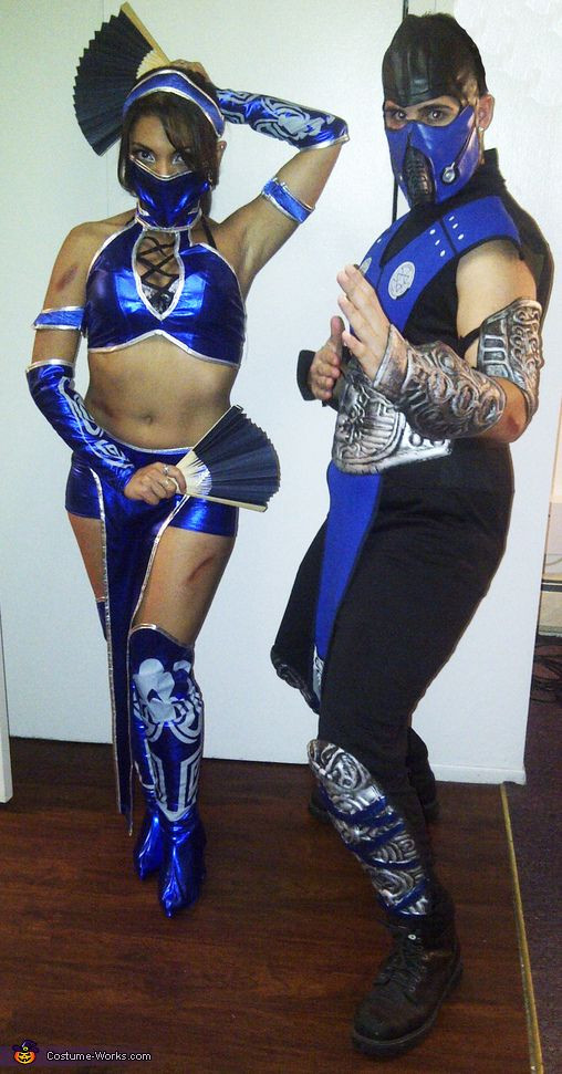 Best ideas about DIY Mortal Kombat Costumes
. Save or Pin Kitana and Sub Zero from Mortal Kombat Halloween Costume Now.