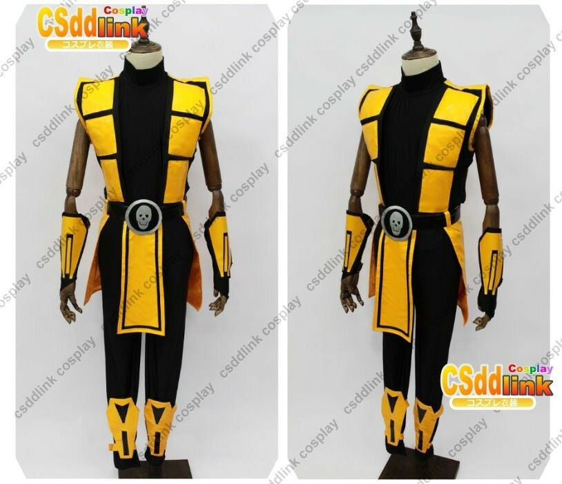 Best ideas about DIY Mortal Kombat Costumes
. Save or Pin Scorpion Mortal Kombat 3 Cosplay Costume yellow outfit Now.