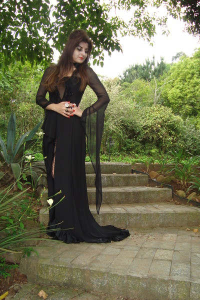 Best ideas about DIY Morticia Addams Costume
. Save or Pin Black Dresses "Morticia Addams" by MissJota Now.