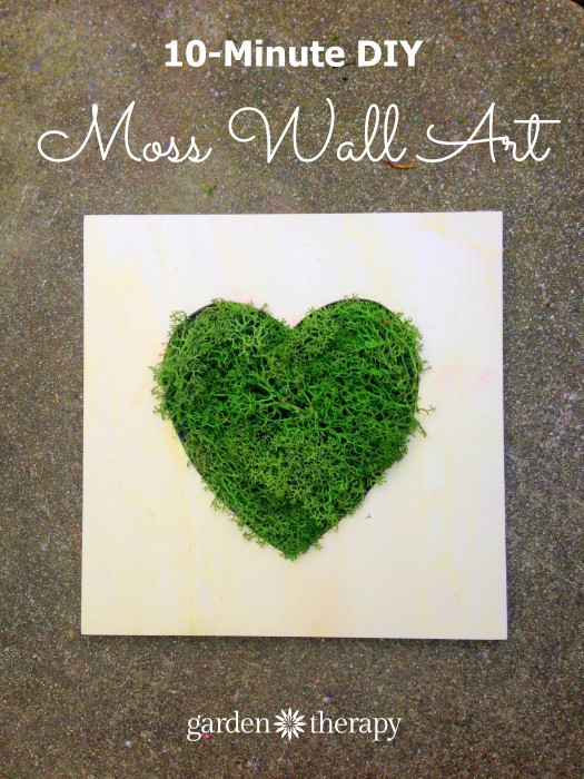 Best ideas about DIY Moss Wall
. Save or Pin Make this Moss Heart Wall Art in 10 Minutes Now.