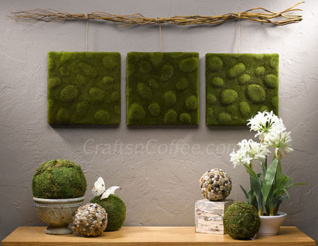 Best ideas about DIY Moss Wall
. Save or Pin DIY Wall Art & Decor Ideas That Will Get You pliments Now.