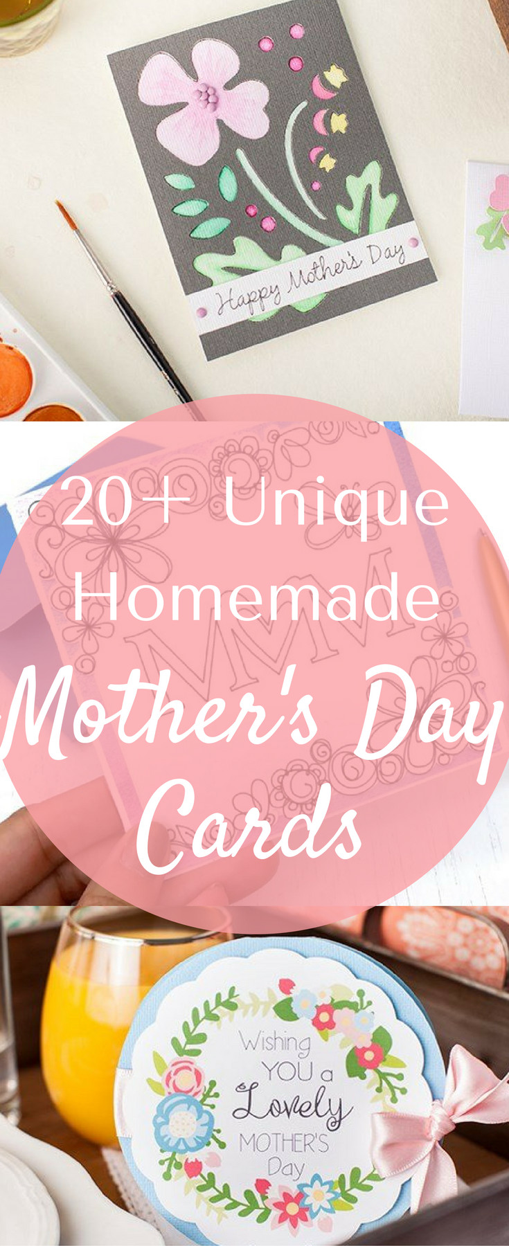 Best ideas about DIY Mothers Day Cards
. Save or Pin 20 Unique Homemade Mother s Day Cards Now.