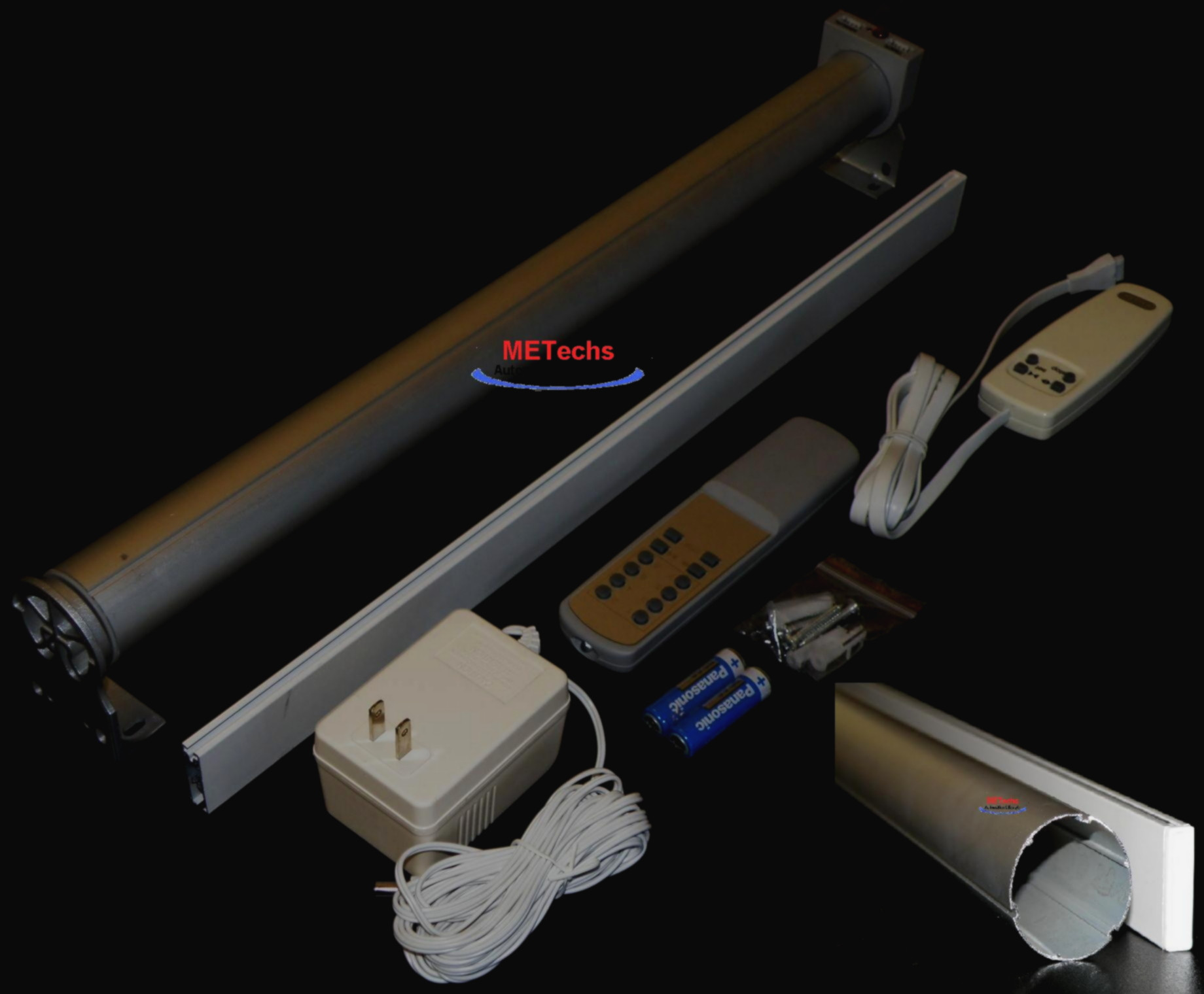 Best ideas about DIY Motorized Blinds Kit
. Save or Pin 8ft Remote Control Motorized Electric Roller Shade Rod DIY Now.