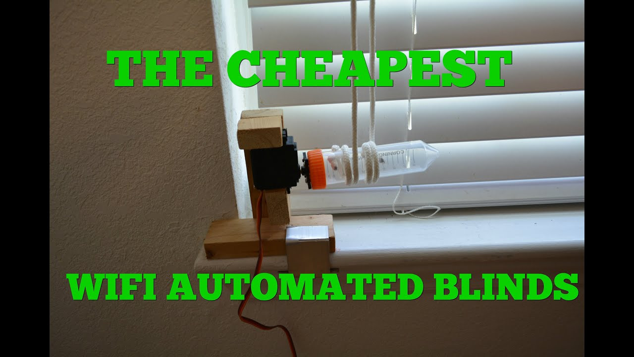 Best ideas about DIY Motorized Blinds Kit
. Save or Pin The Cheapest Tech $15 DIY Internet of Things Automated Now.