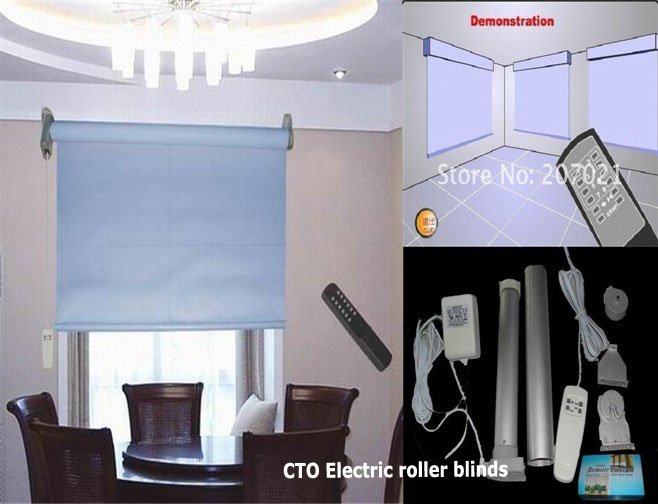 Best ideas about DIY Motorized Blinds
. Save or Pin Free Shipping Window width 1 5meter DIY DC Motor Remote Now.