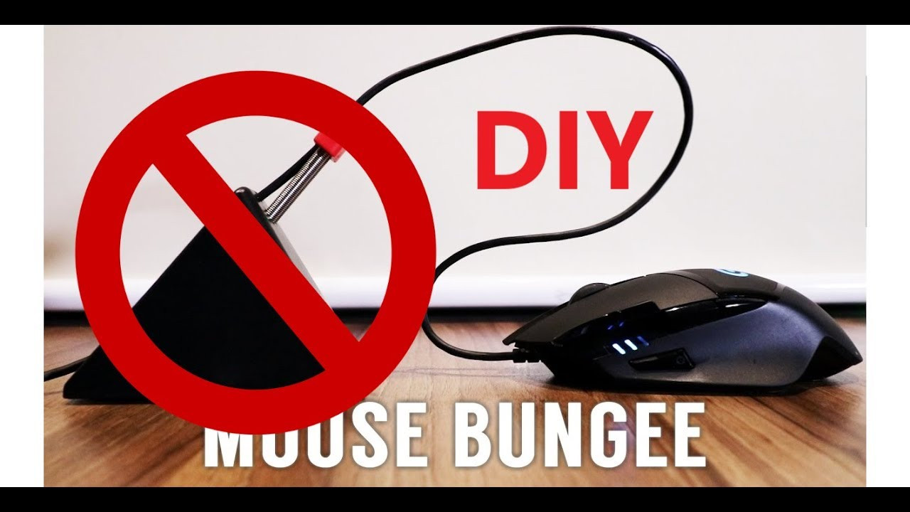 Best ideas about DIY Mouse Bungee
. Save or Pin How to make a DIY mouse bungee Now.