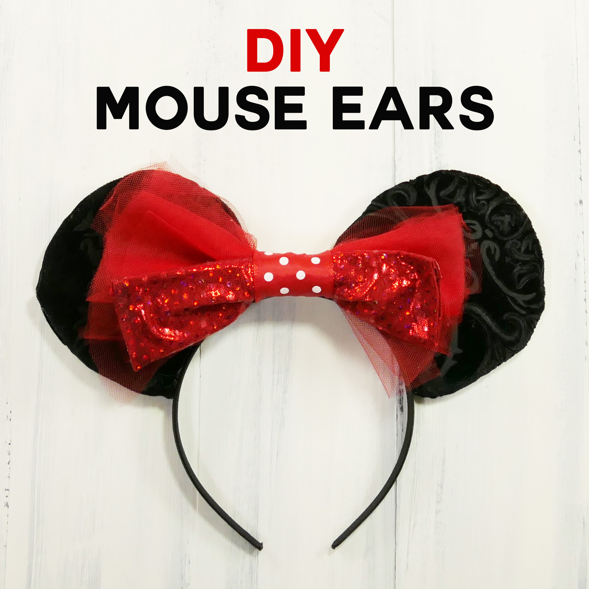 Best ideas about DIY Mouse Ears
. Save or Pin DIY Mouse Ears Tutorial Sew or No Sew Jennifer Maker Now.