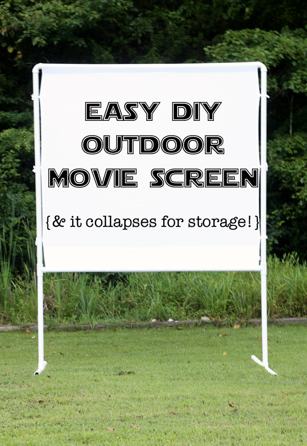 Best ideas about DIY Movie Screens
. Save or Pin How to make an easy DIY outdoor movie screen Now.
