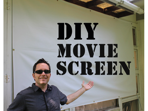 Best ideas about DIY Movie Screens
. Save or Pin DIY Movie Screen for an Outdoor Movie Night Feelgood Style Now.