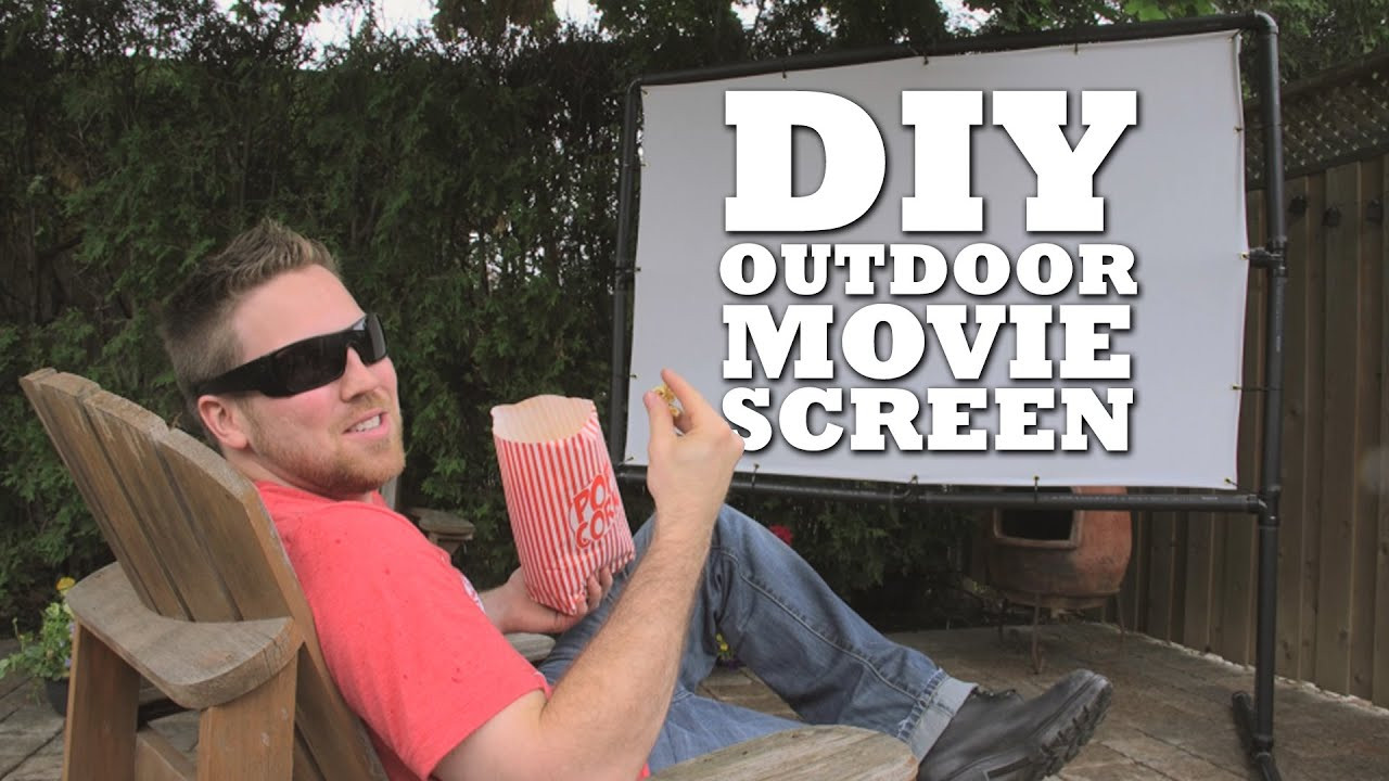 Best ideas about DIY Movie Screens
. Save or Pin DIY Outdoor Movie Screen Now.