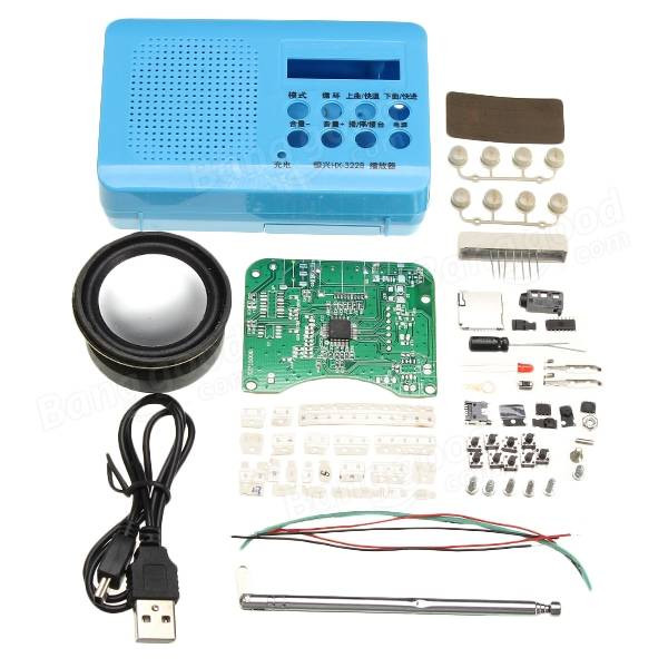 Best ideas about DIY Mp3 Player
. Save or Pin DIY MP3 Player Electronic Learning Kit With Lithium Now.