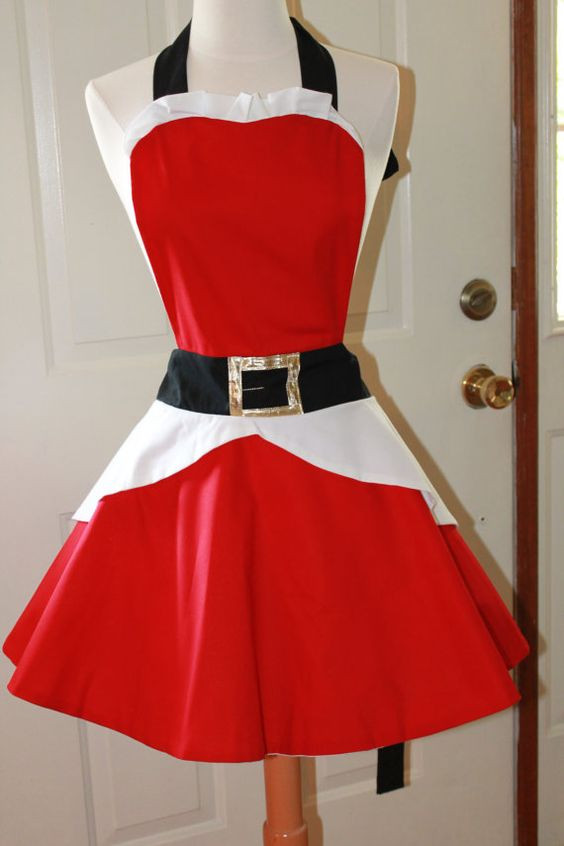 Best ideas about DIY Mrs Claus Costume
. Save or Pin Mrs Claus costume apron Now.