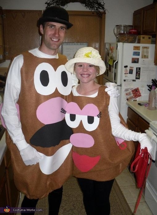 Best ideas about DIY Mrs Potato Head Costume
. Save or Pin Mr and Mrs Potato Head Couple Costume Now.