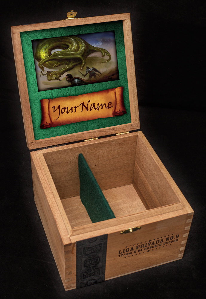 Best ideas about DIY Mtg Deck Box
. Save or Pin Magic the Gathering Wooden Deck Box Custom Image Now.