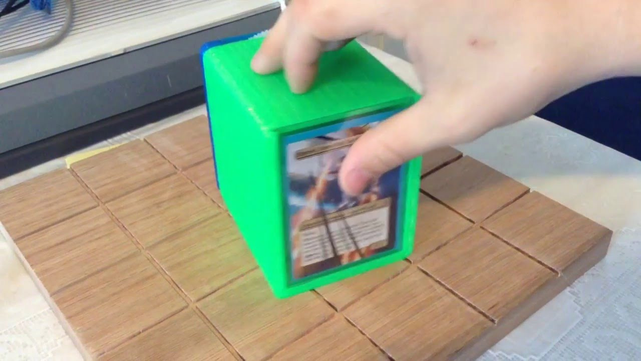 Best ideas about DIY Mtg Deck Box
. Save or Pin 3D Printed EDH Deck box Now.