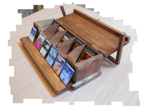 Best ideas about DIY Mtg Deck Box
. Save or Pin Wooden DekBox Magic The Gathering Pokemon Yu Gi Oh Now.