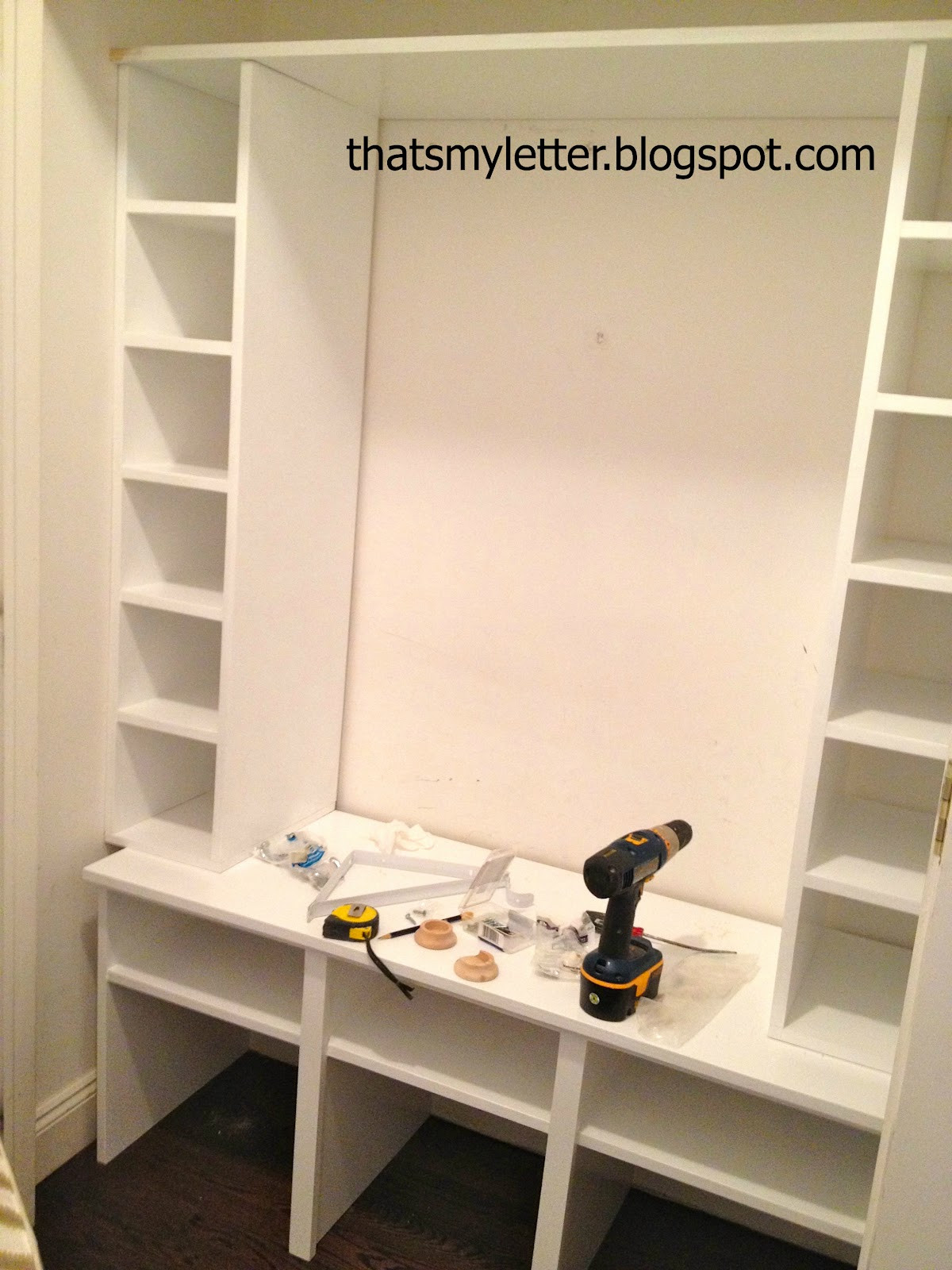 Best ideas about DIY Mud Room
. Save or Pin That s My Letter DIY Mudroom Closet Cubbies & Bench Now.