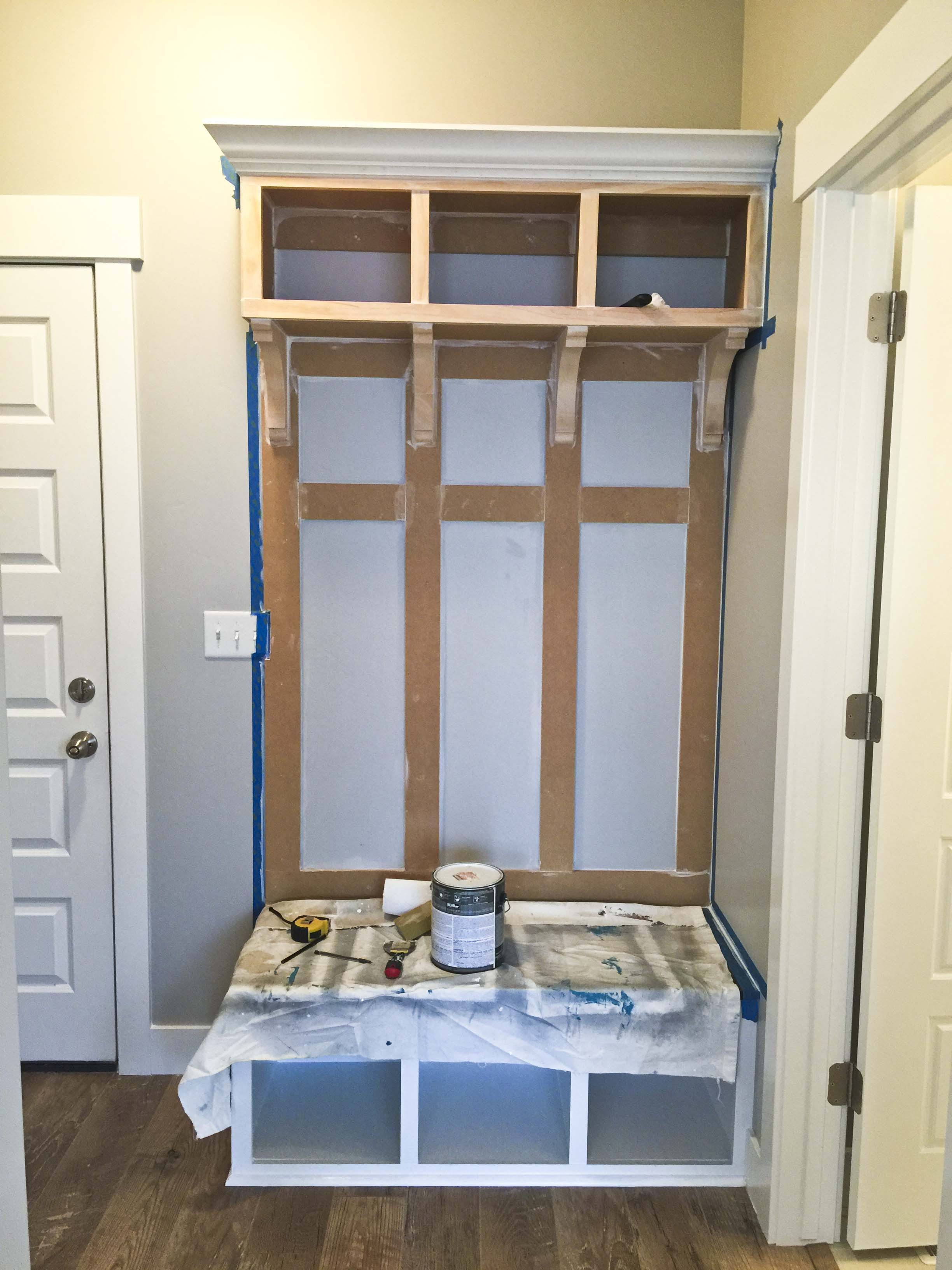 Best ideas about DIY Mudroom Bench
. Save or Pin DIY Mudroom Bench Part 2 HoneyBear Lane Now.
