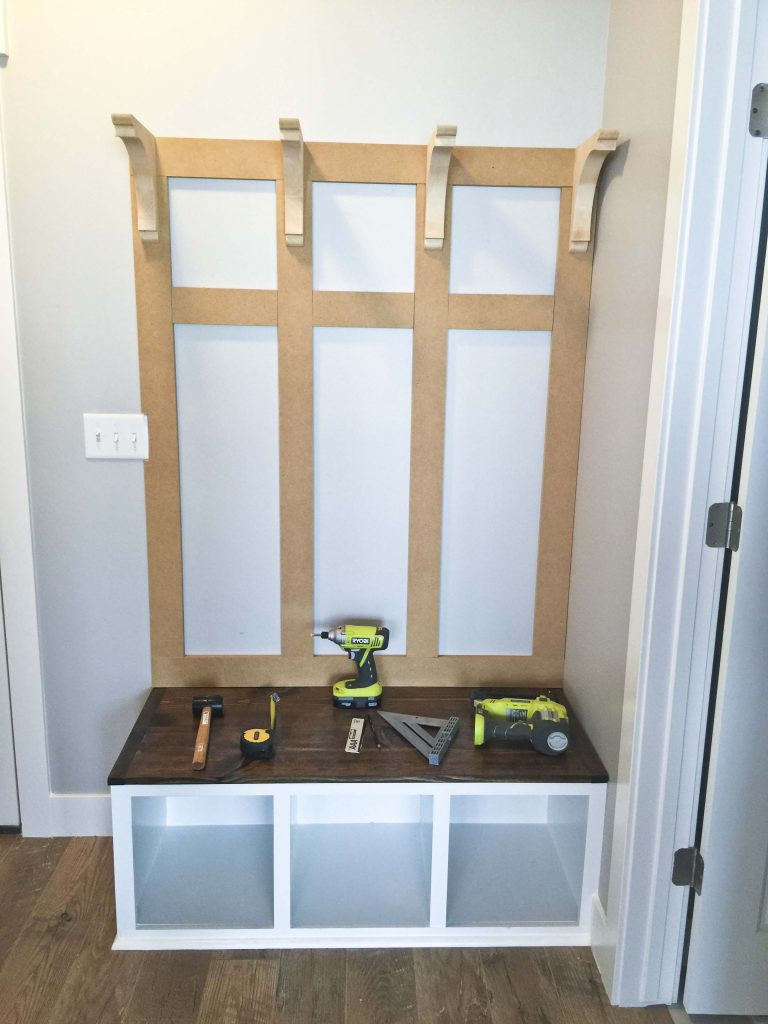 Best ideas about DIY Mudroom Bench
. Save or Pin DIY Mudroom Bench Part 2 HoneyBear Lane Now.