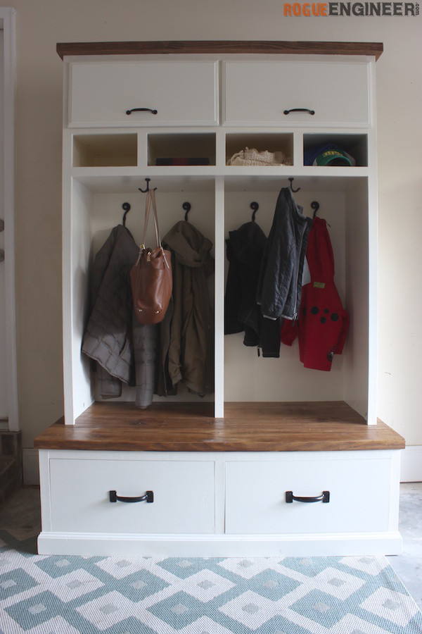 Best ideas about DIY Mudroom Locker
. Save or Pin Mudroom Lockers with Bench Free DIY Plans  Now.