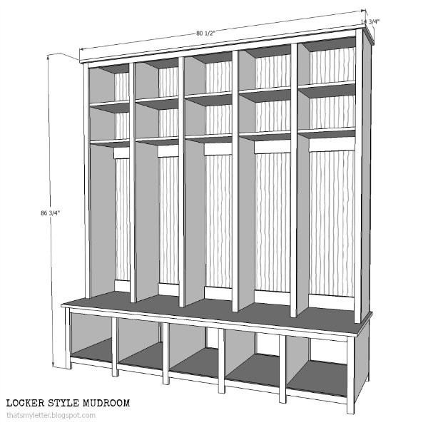 Best ideas about DIY Mudroom Lockers Plans
. Save or Pin DIY Locker & Bench Units Jaime Costiglio Now.