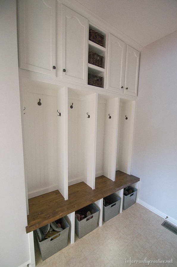 Best ideas about DIY Mudroom Lockers Plans
. Save or Pin Mudroom Locker Final Reveal Now.