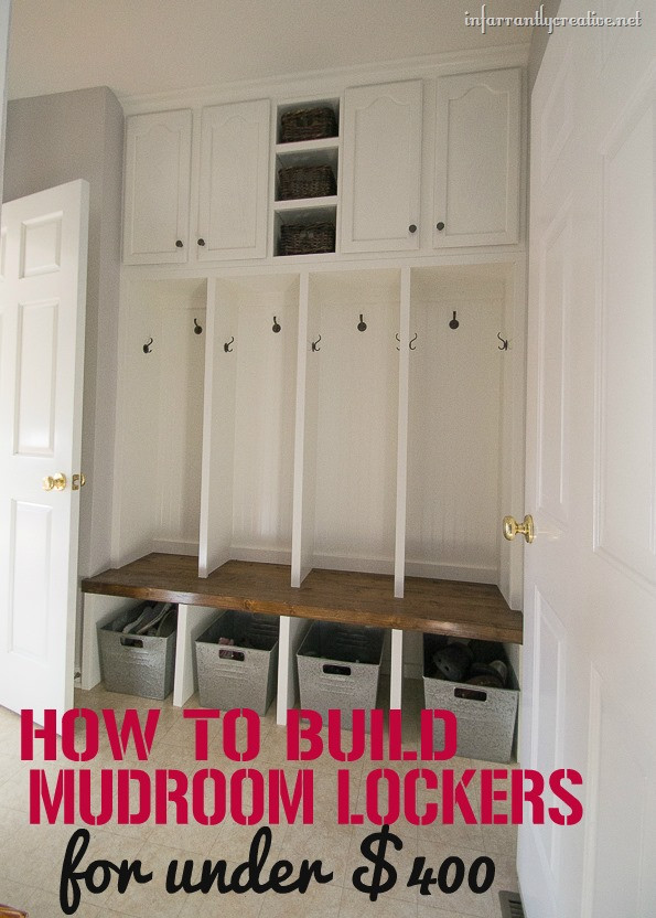 Best ideas about DIY Mudroom Lockers Plans
. Save or Pin Mudroom Locker Final Reveal Now.