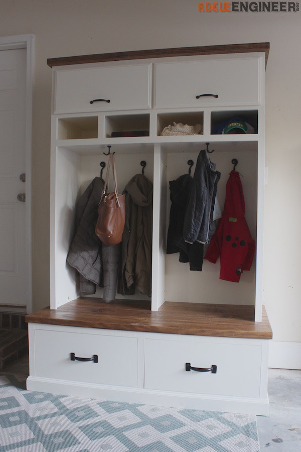 Best ideas about DIY Mudroom Lockers Plans
. Save or Pin Mudroom Lockers with Bench Free DIY Plans  Now.