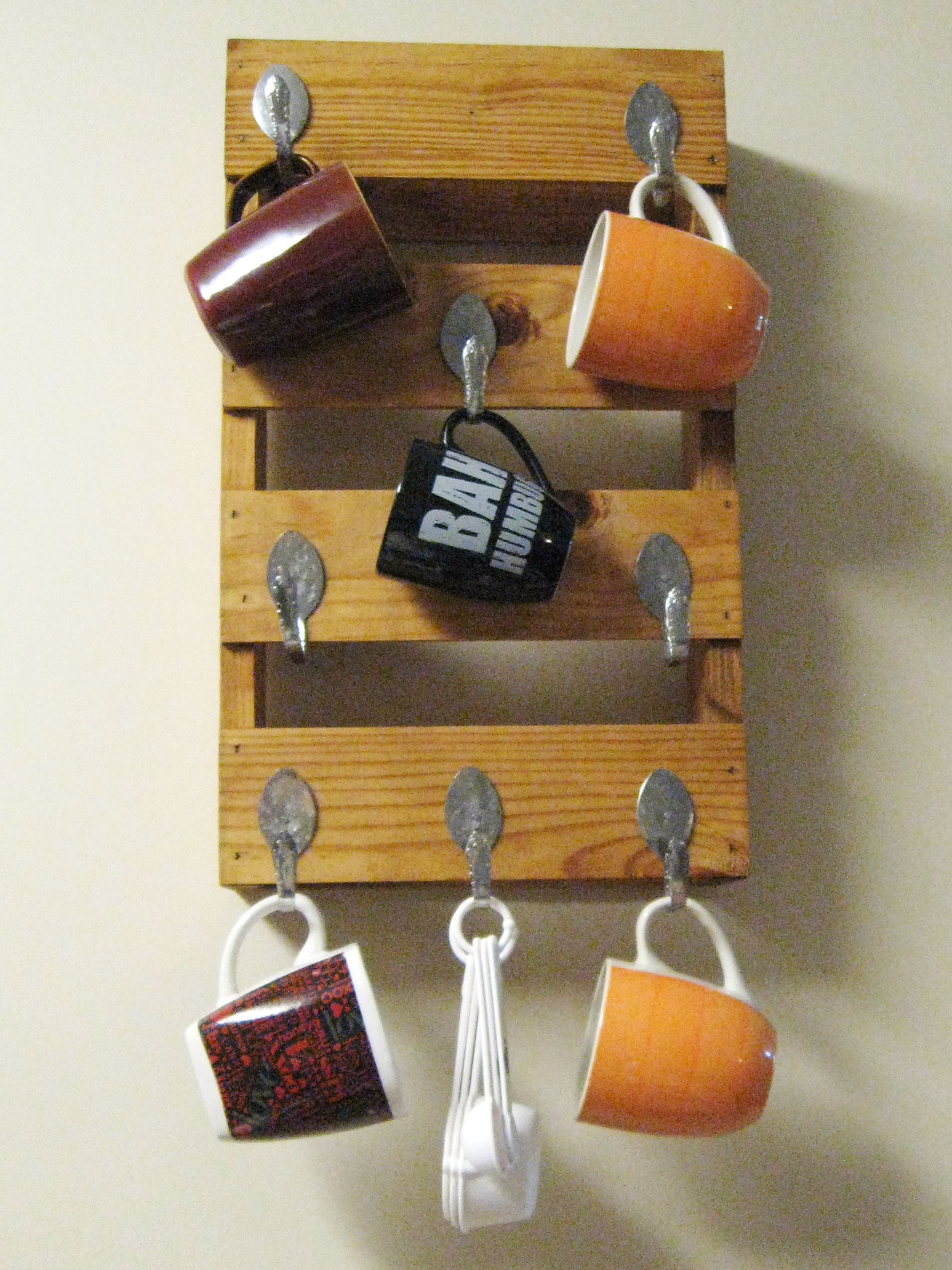 Best ideas about DIY Mug Rack
. Save or Pin DIY Coffee Stained Mug Rack Now.