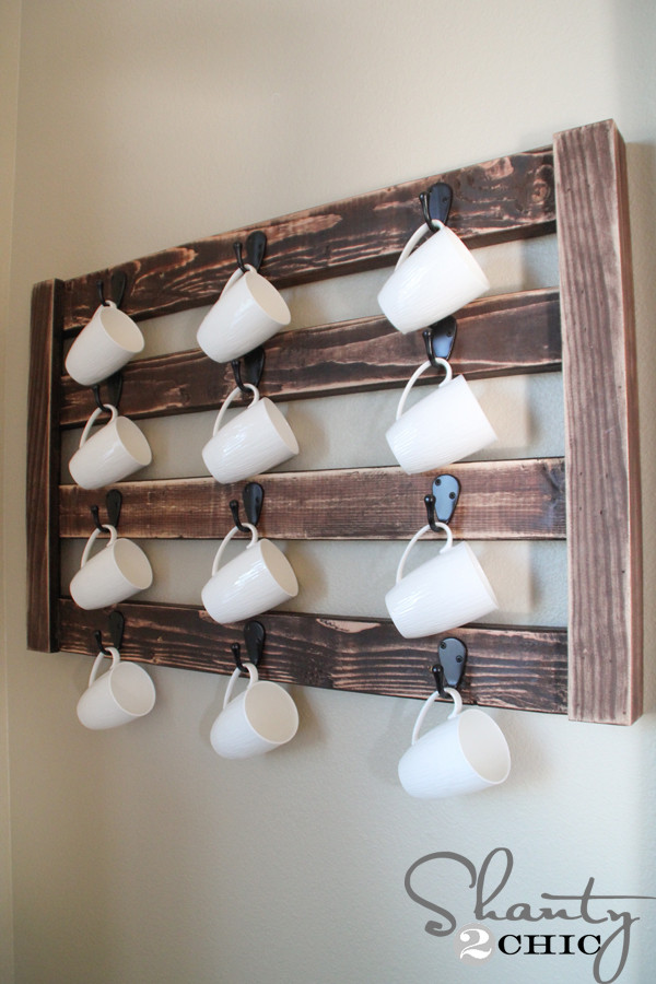 Best ideas about DIY Mug Rack
. Save or Pin DIY Coffee Mug Display Shanty 2 Chic Now.