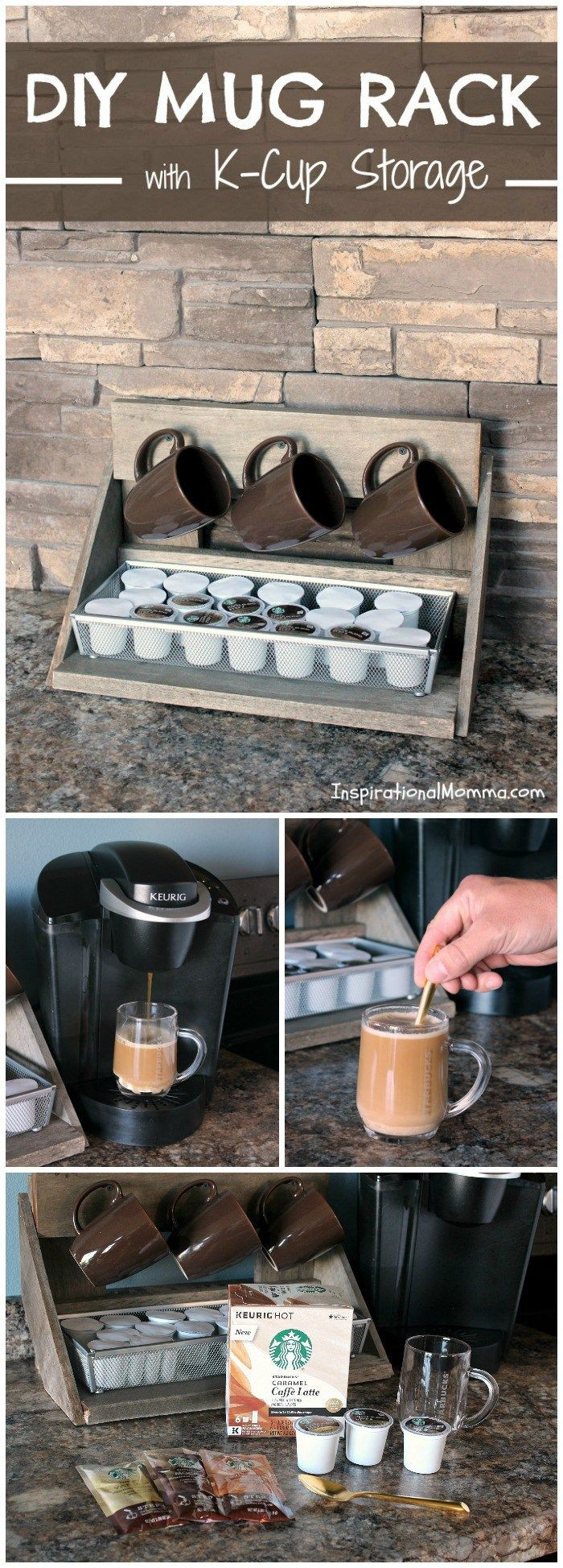 Best ideas about DIY Mug Rack
. Save or Pin 17 Best ideas about K Cup Storage on Pinterest Now.