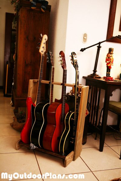 Best ideas about DIY Multiple Guitar Stand
. Save or Pin DIY Basic Multi Guitar Stand MyOutdoorPlans Now.