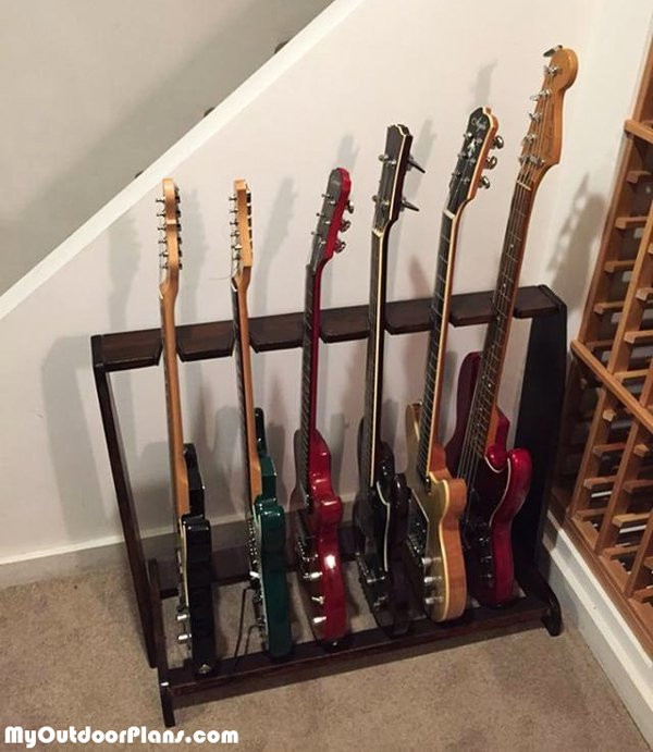 Best ideas about DIY Multiple Guitar Stand
. Save or Pin DIY Espresso Guitar Stand MyOutdoorPlans Now.