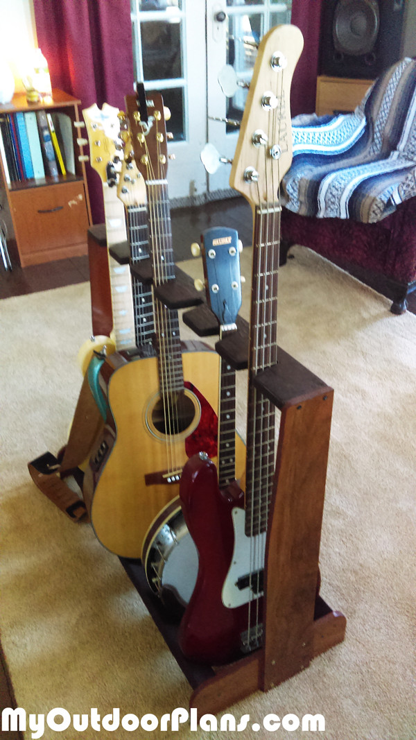 Best ideas about DIY Multiple Guitar Stand
. Save or Pin DIY Multi Rack for Guitars MyOutdoorPlans Now.