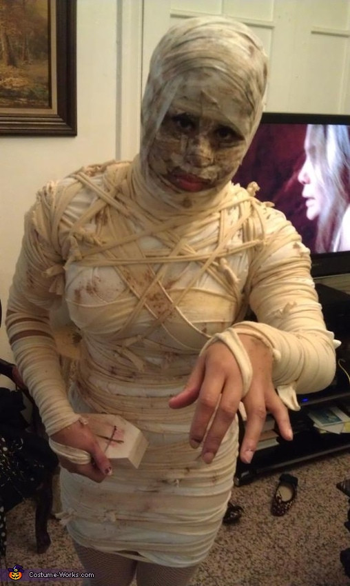 Best ideas about DIY Mummy Costume Womens
. Save or Pin Mummy Homemade Halloween Costume Now.