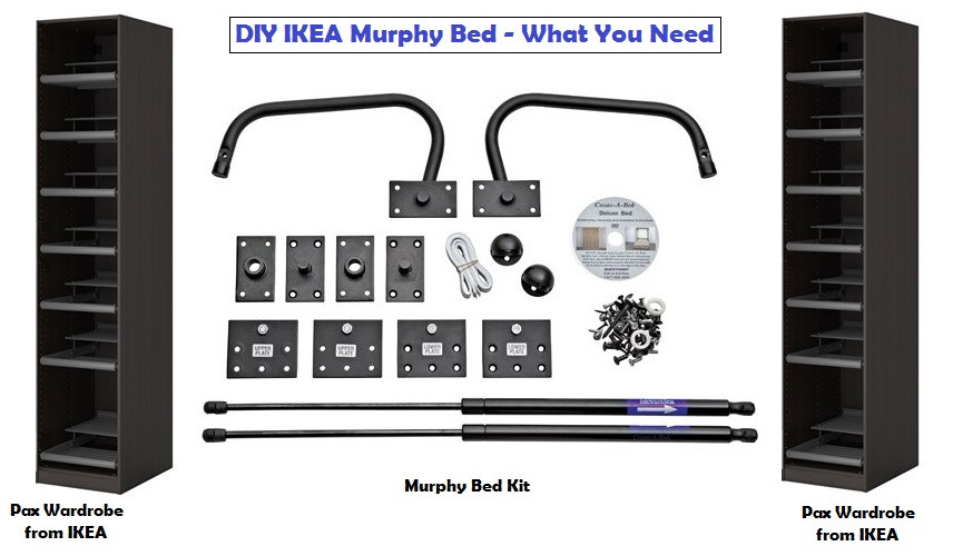 Best ideas about DIY Murphy Bed Ikea
. Save or Pin IKEA Murphy Bed Now.