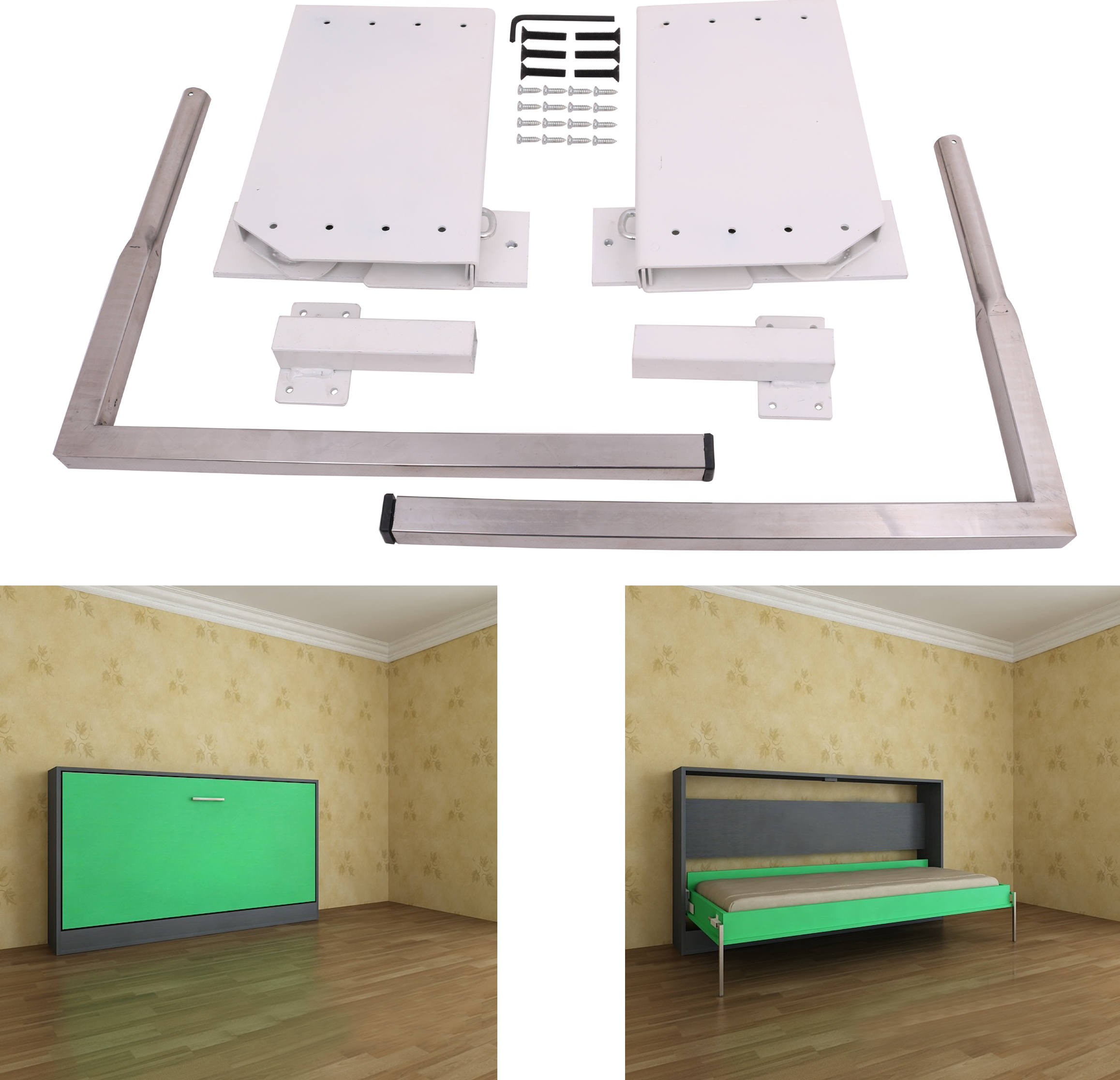 Best ideas about DIY Murphy Bed Kit
. Save or Pin DIY Murphy Wall Bed Springs Mechanism Hardware Kit Now.