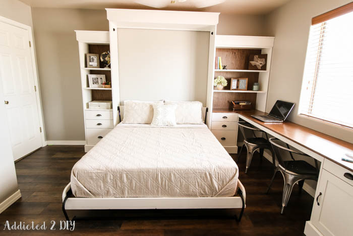 Best ideas about DIY Murphy Bed
. Save or Pin DIY Modern Farmhouse Murphy Bed How To Build the Bed and Now.