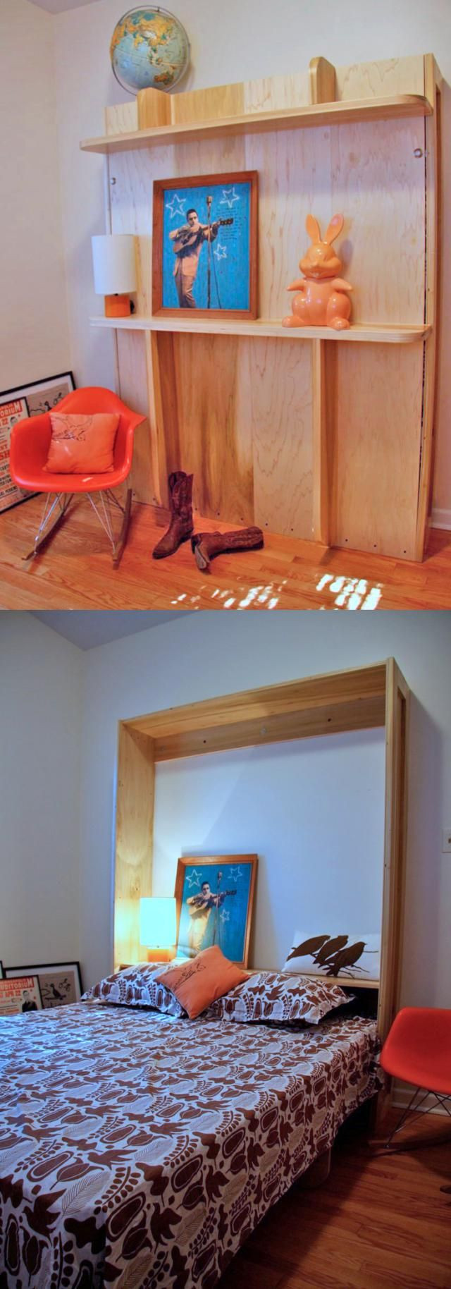 Best ideas about DIY Murphy Beds
. Save or Pin DIY 3 Great Ways to Build Your Own Murphy Bed Now.