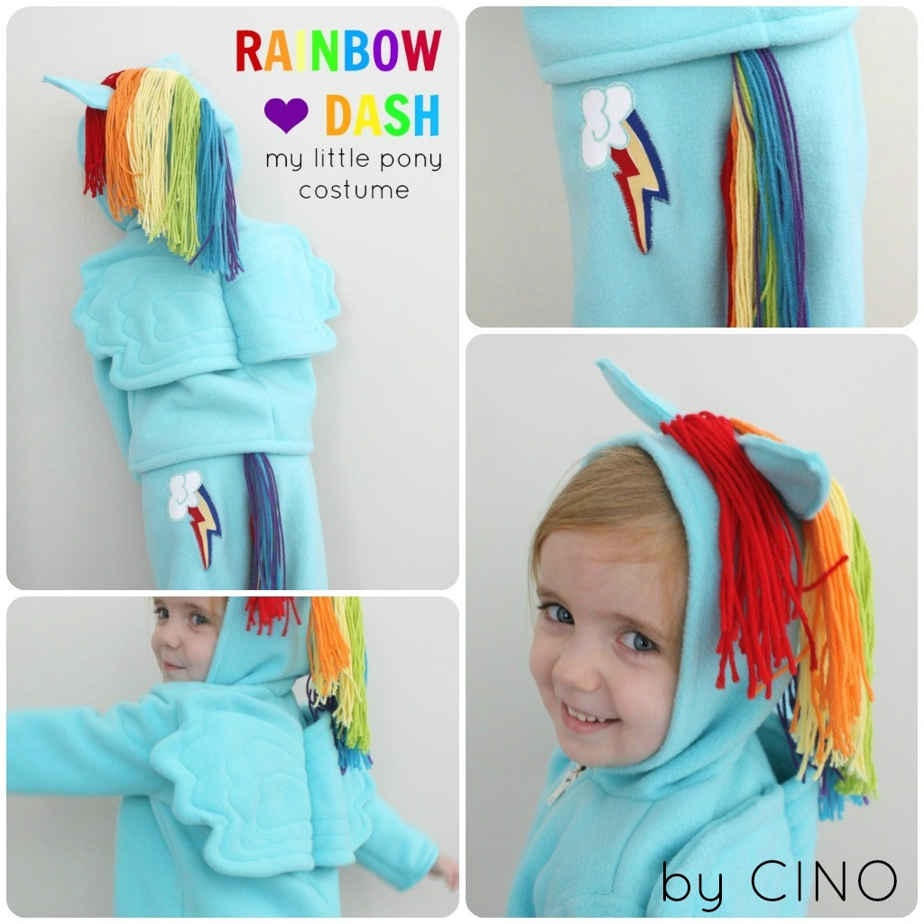 Best ideas about DIY My Little Pony Costume
. Save or Pin Rainbow Dash costume Now.