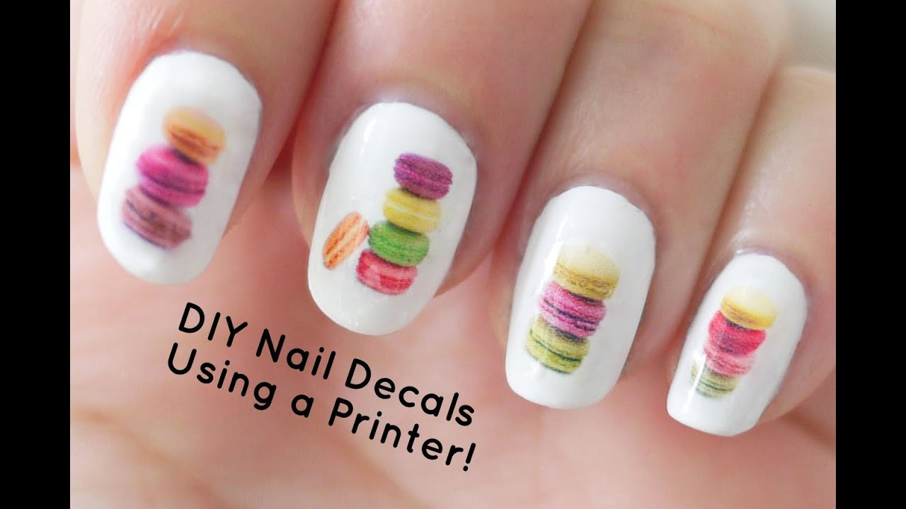 Best ideas about DIY Nail Decals
. Save or Pin DIY Nail Art Decals Using a Printer Now.