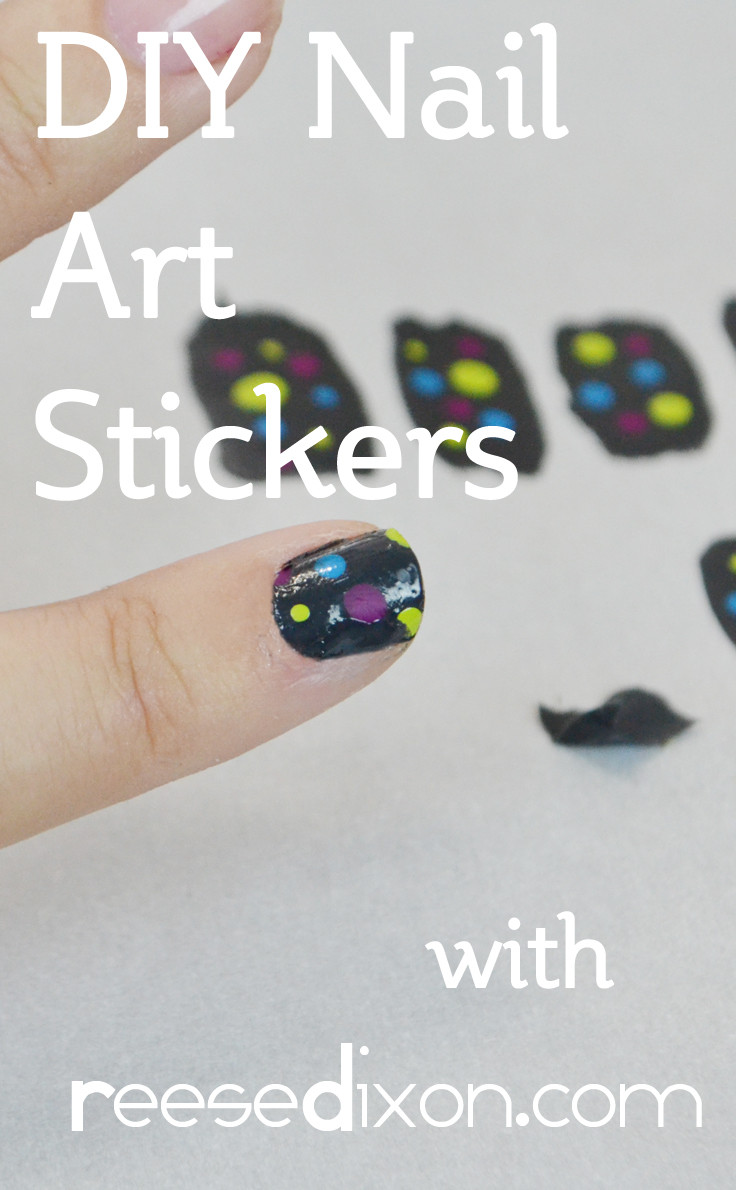 Best ideas about DIY Nail Sticker
. Save or Pin DIY Nail Stickers Reese Dixon Now.