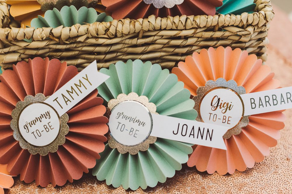 Best ideas about DIY Name Tags
. Save or Pin DIY Rosette Name Tags for Your Party Guests Now.