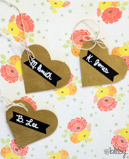 Best ideas about DIY Name Tags
. Save or Pin DIY Heart Name Tags s and for Now.