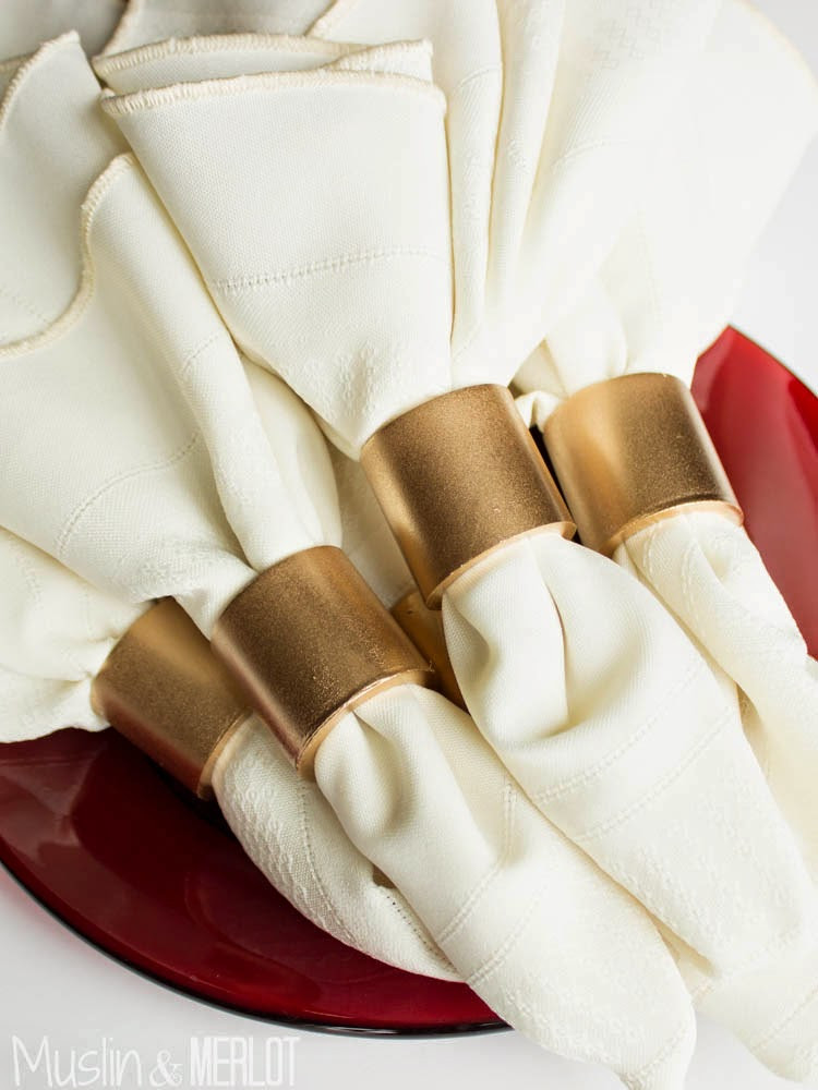 Best ideas about DIY Napkin Rings
. Save or Pin PVC Napkin Rings Muslin and Merlot Now.