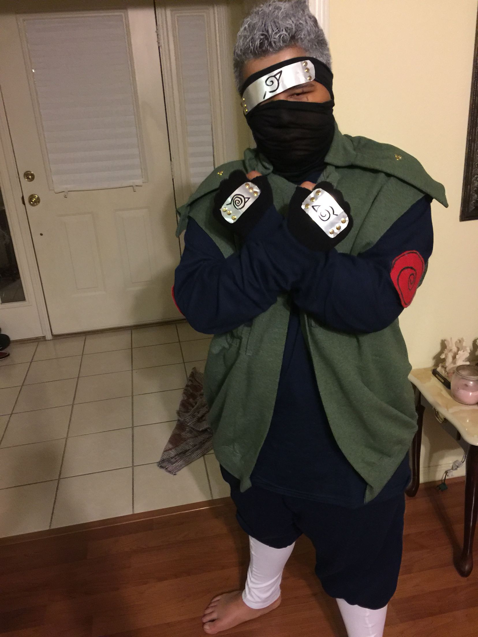 Best ideas about DIY Naruto Costume
. Save or Pin Kakashi costume homemade Halloween Now.