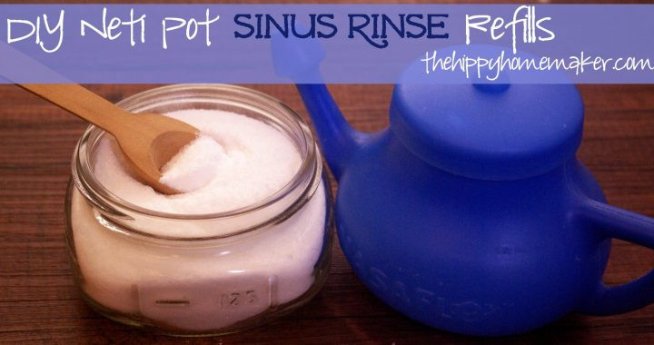 Best ideas about DIY Nasal Rinse
. Save or Pin DIY Neti Pot Sinus Rinse Refills TheHippyHomemaker Now.