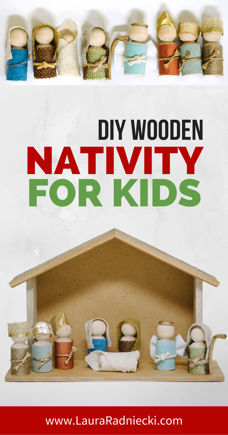 Best ideas about DIY Nativity Scene
. Save or Pin How to Make a Wooden Peg Doll Nativity Set Now.