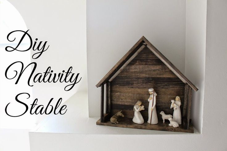 Best ideas about DIY Nativity Stable
. Save or Pin DIY Nativity Stable for Willow Tree Nativiy Now.